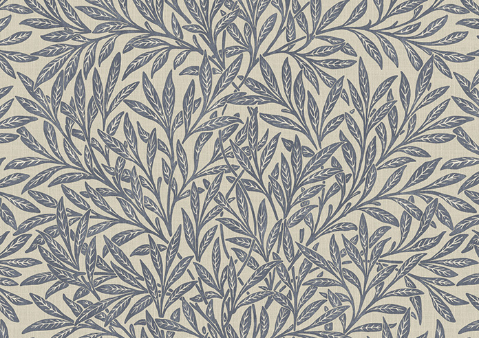 William Morris Willow, Indigo - Roman Blind - Image 7